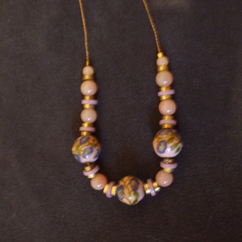 Vintage bead necklace